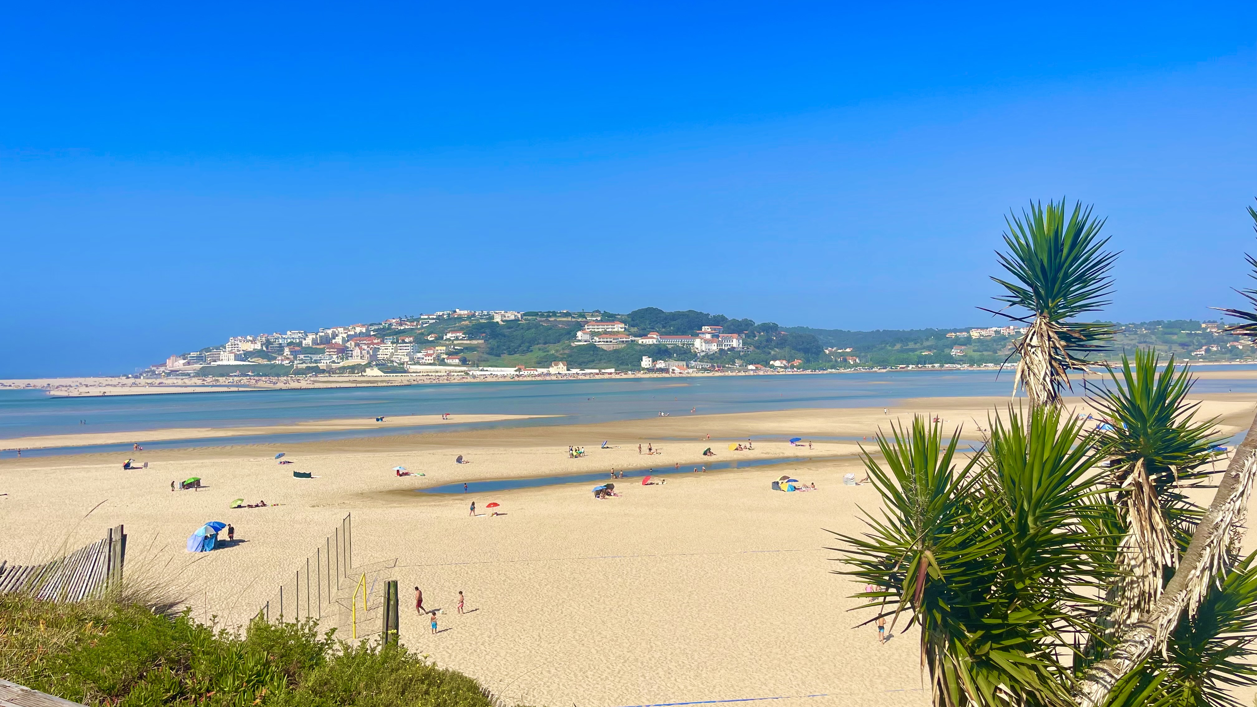 São Martinho do Porto bay on Portugal's Silver Coast