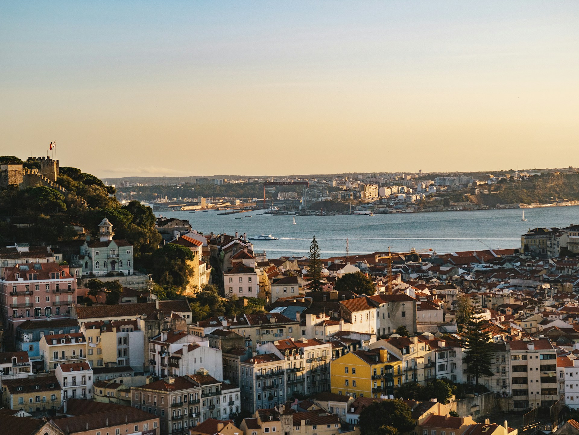 Lisbon aerial view - NHR tax regime Portugal